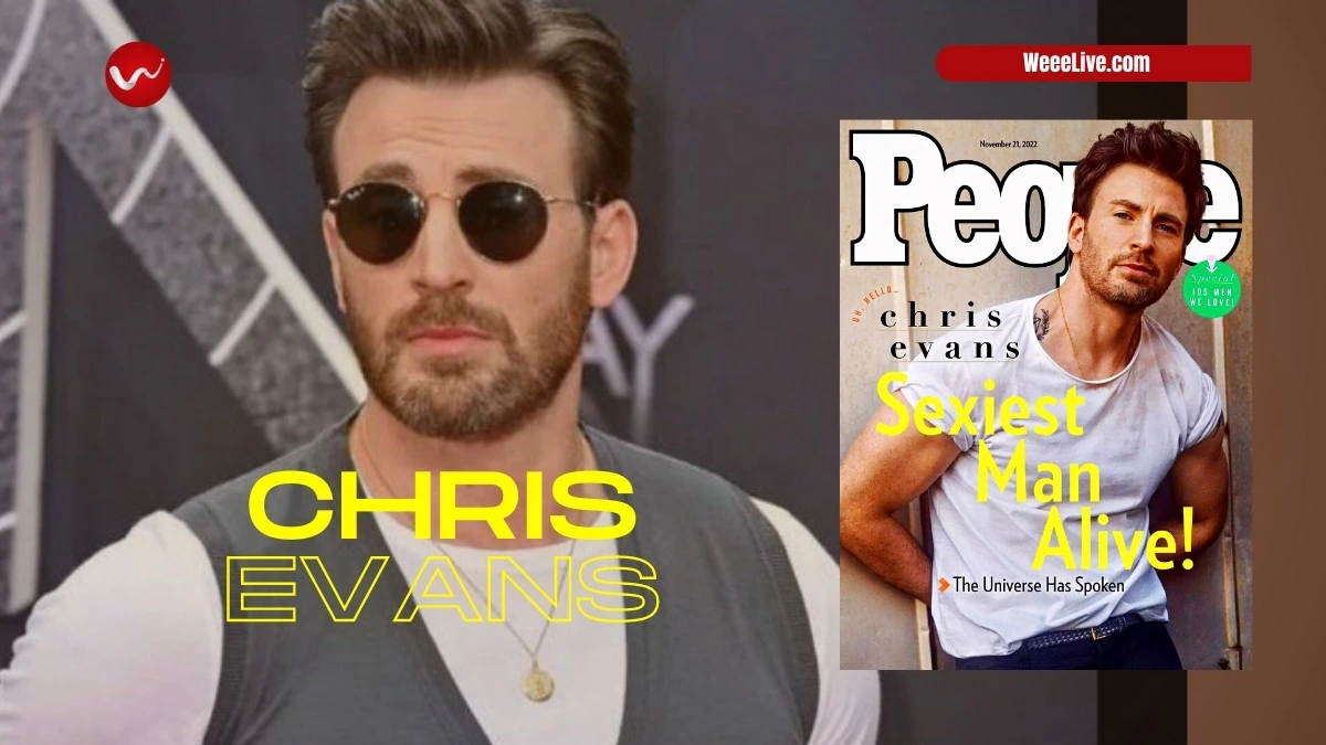 Chris Evans The Sexiest Man Alive 2022 By People Magazine Weee Live 